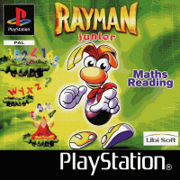 Rayman Junior Level 1 PAL Playstation  box art